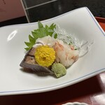 料理旅館 おく文 - 伊勢楽市膳　造り