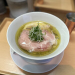 神保町 黒須 - 広島県産 牡蠣の塩蕎麦（4個入り）2,000円