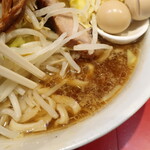 ラーメン二郎 - スープ