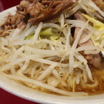 ラーメン二郎 - ヤサイ（そのまま）