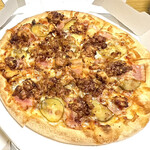アオキーズ・ピザ - 台湾風鶏排(ジーパイ)バーガーのＭサイズ