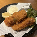 DINING BAR SAKANAZA - 広島県産カキフライ(\580)