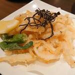 Shunro Tomaki - 母の希望で注文した白海老唐揚げ。個人的にはもうちょっとサクっと揚がってる方が好き