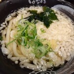 Hanamaru Udon - かけうどん(小) 290円(税込)(2023年3月10日撮影)