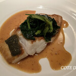 コート ドール - やはり魚の火入れが素晴らしいです。