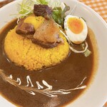 すぷーん - 豚トロ角煮カレー1090円