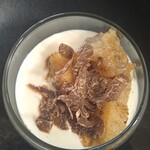 プレゼンテ スギ - 白子をソースに外国産トリュフをトッピング　濃厚で贅沢な逸品　バケツで食べてみたい