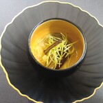 プレゼンテ スギ - 〜メニュー外　卵のパスタとキクラゲ　音を出してズルズルいただきます