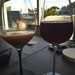 プレゼンテ スギ - 左　アーニマシリーズNo42　右　ザクロ100%ジュース