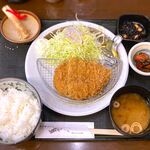 いちりづか - (ﾗﾝﾁ)チキンカツ定食￥950　2023.3.8