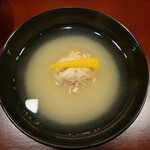 Ginza Sugano - 煮物　毛蟹 餅雪椀 柚子