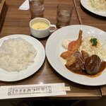 昔洋食 みつけ亭 阪急西宮ガーデンズ店 - デラックスの到着