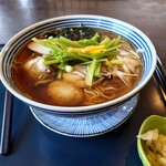 十割そば 柳生庵 - 牡蠣セリ蕎麦　1056円（税込）