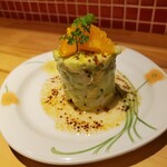 7FUKU - アボガドと帆立貝のタルタル