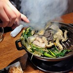 在市 月島本店 - 焼いてもらう