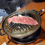 在市 月島本店 - 飛騨牛A5塩サーロイン