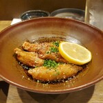 Nishihommachi Kuwankaya - 鶏皮餃子
