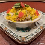 御料理 寺沢 - 毛蟹の蒸しずし