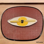 御料理 寺沢 - ホワイトアスパラにキャビアを黄味酢とともに