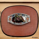 御料理 寺沢 - 蝦夷鹿の背肉のロースの備長炭焼