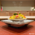 御料理 寺沢 - 毛蟹の蒸しずし