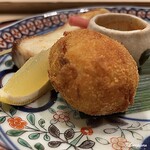 御料理 寺沢 - 毛蟹コロッケ
