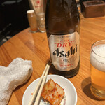清香園 - 朝日ビンビール