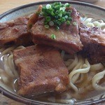 山原そば - ソーキが５個も！ソーキそば。