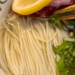 ベイビーマルソン さくら麺菓 - 綺麗な麺線　低加水でパッツパツです(o^－^o)