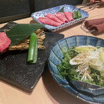 和牛A5雌牛と熟成牛舌 肉屋いちゆく - 