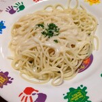 オールド･スパゲティ･ファクトリー - お子様クリームパスタ　スープ付