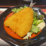 たいら食堂 - アジフライは別注文