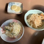 Tokiwa Shokudou - ポテトサラダ、切り干し大根、漬物【2023.1】