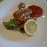 西洋料理杉山亭 - プリプリの自家製　チョリソ