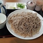 手打ち夢見そば - もり（大盛）色も太さも良いでっせ！