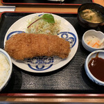 Tonkatsu Maisen - 茶美豚ロースかつ定食¥1850