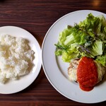 マルコポーロ - 料理写真:自家製ハンバーグ170ｇランチ＠1680円