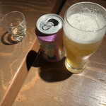 武相庵 LIBRARY＆HOSTEL - IPA（缶）とストレート