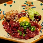 北海道 徳いち - 馬刺しユッケ