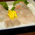 北海道 徳いち - 平目刺身