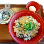 Sukiya - とりそぼろ丼(並) 390円