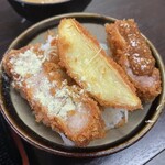 とんかつ 栄ちゃん - これも絶対欠かせない