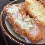 とんかつ 栄ちゃん - 赤身は塩