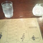 シティーライト - メニュー。