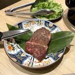 焼肉ホルモンたけ田 - 厚切りハラミステーキ799円