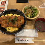 Tori Izakaya Dekanoren - 親子焼きかつ丼 大盛