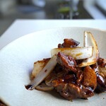 Nyu Aji Ajuusan - ◆黒酢酢豚・・ビジュアルも良く、黒酢タレの味わいもクセがなく好み。