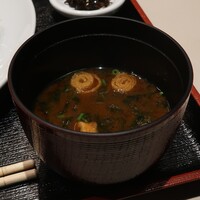 加藤牛肉店 小川のうに - お味噌汁