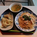 オルソー - 葱油鶏麺セット　950円