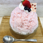 かき氷店 小桃 - ★大丸谷坂の桜★